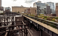 New York High Line and car parking
