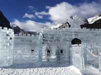 Fairmont Château in ice
