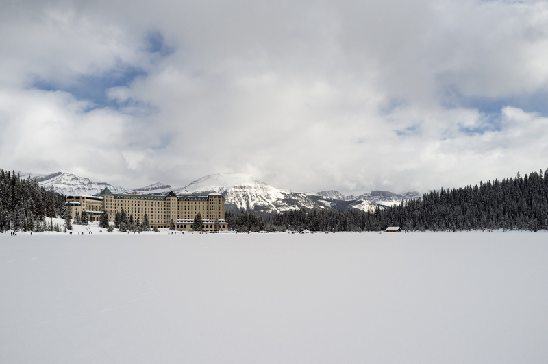 The Fairmont Château viewed from the Lake