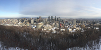 Montréal skylines from Mt Royal