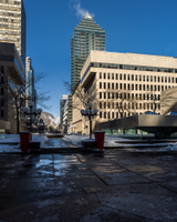 view from Place Ville Marie (Citibank building - Montréal)